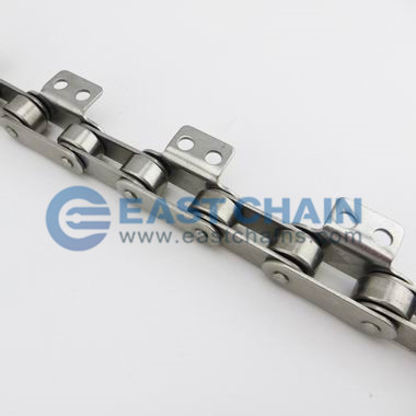 Double pitch Attachment chains