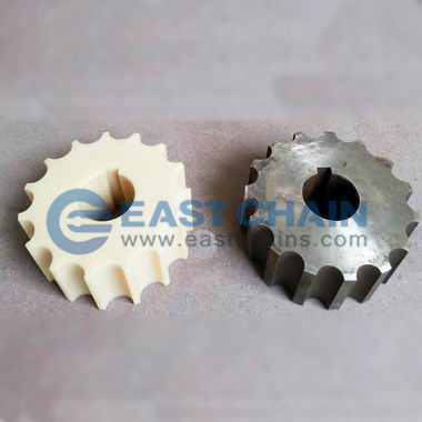 Flat Top Chain Sprockets Materials Carbon PA and Steel