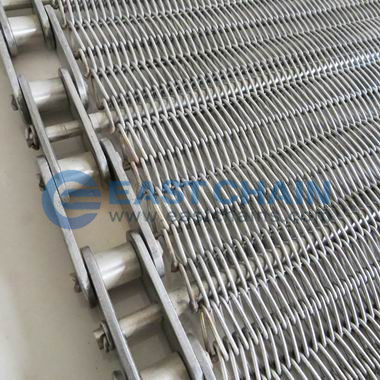 Chain Conveyor Belt With G Type Attachments