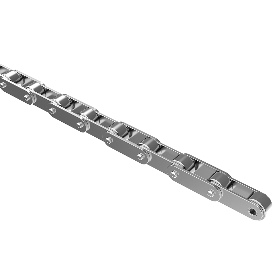 Double pitch conveyor chain